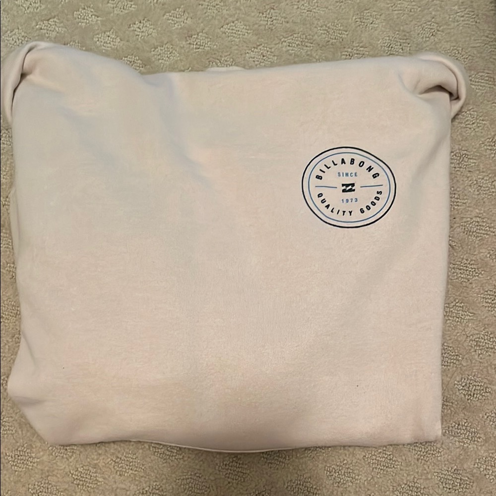 Billabong Off-White Logo Sweatshirt